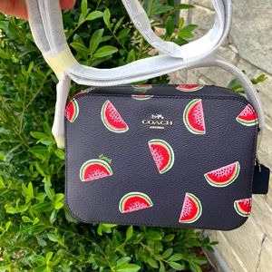 Mini camera bag with watermelon print Clearance